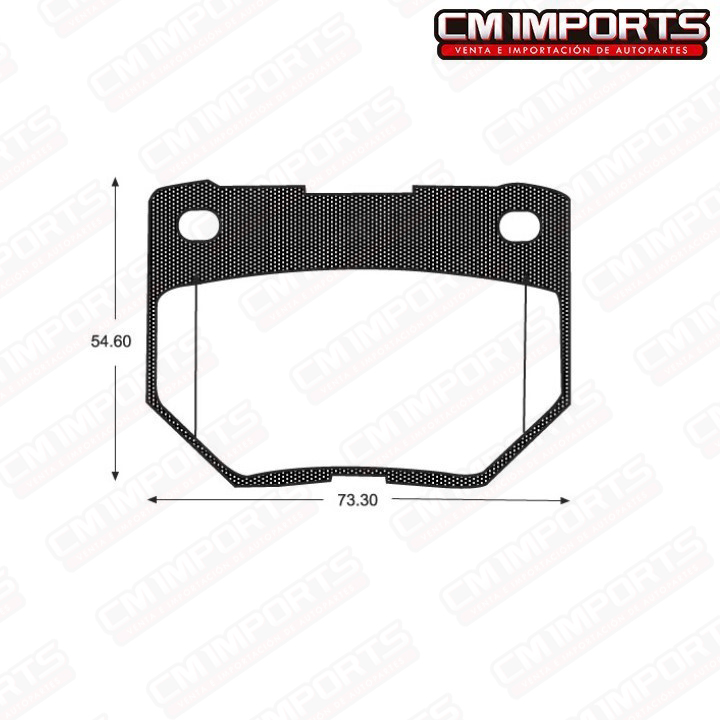 Pastillas traseras 300ZX - Sumitomo - GTX Platinum - CM Imports