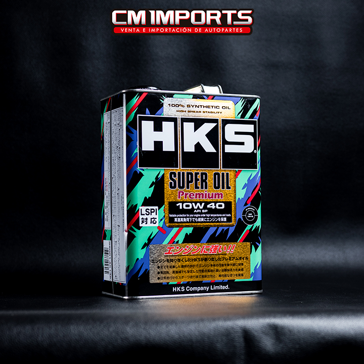 Aceite Super oil premium 10w40 - 4LTS - HKS - CM Imports