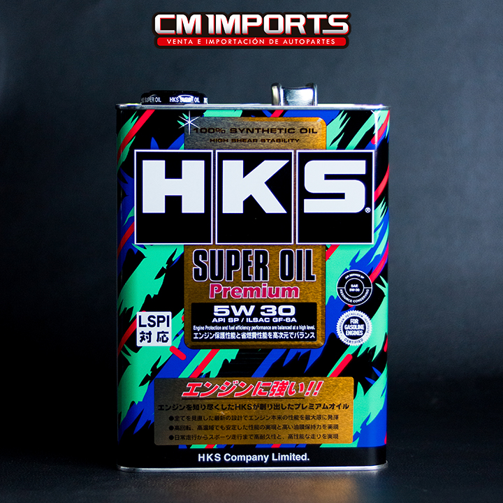 Aceite Super oil premium 5w30 – 4LTS – HKS - CM Imports